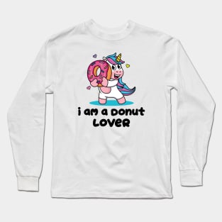 Donut Lover Long Sleeve T-Shirt